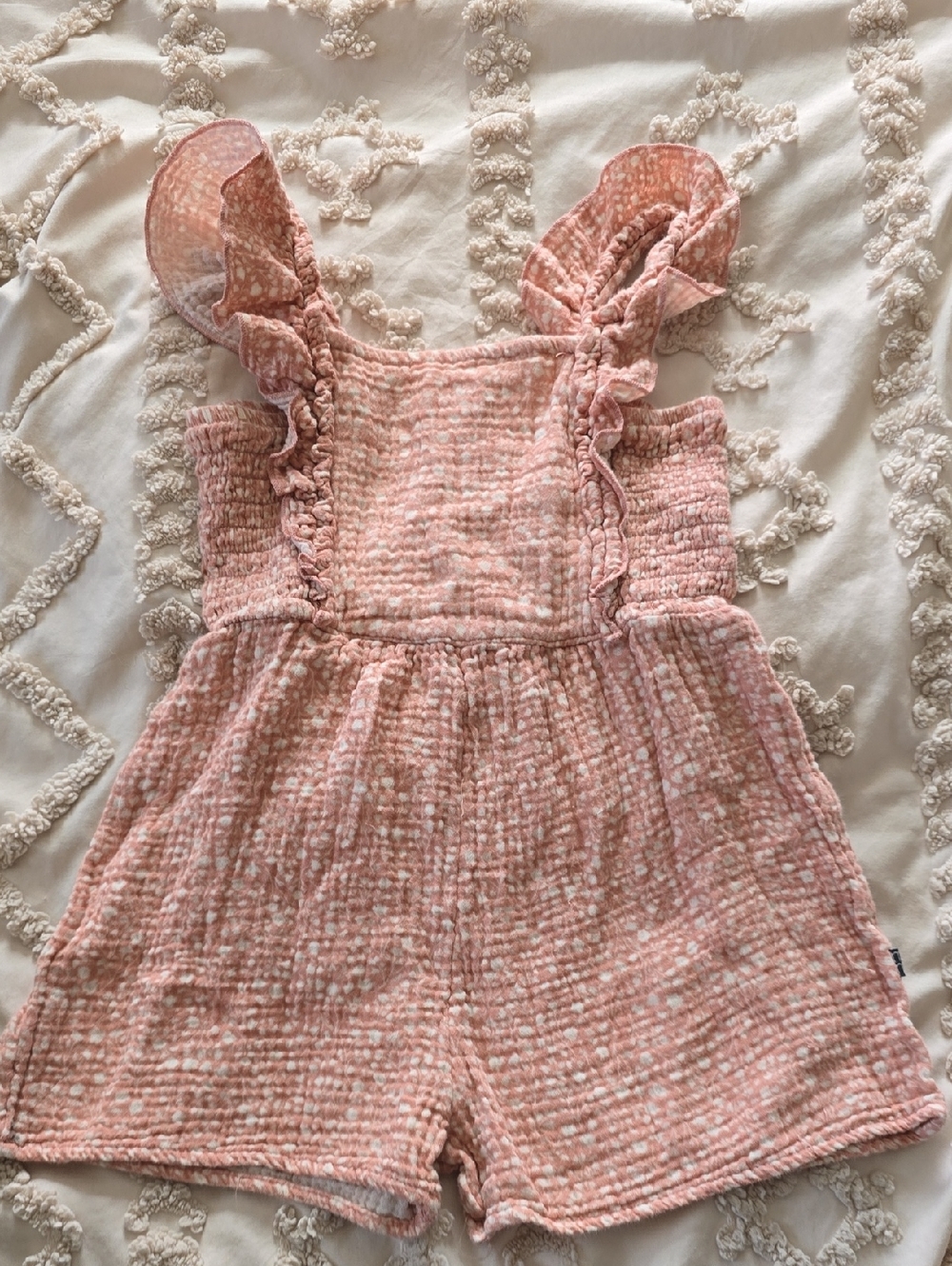 Girls Floral Romper